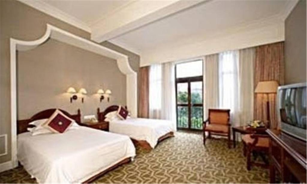 Двухместный (Стандартный двухместный номер с 1 кроватью) отеля Jing An Hotel, Шанхай