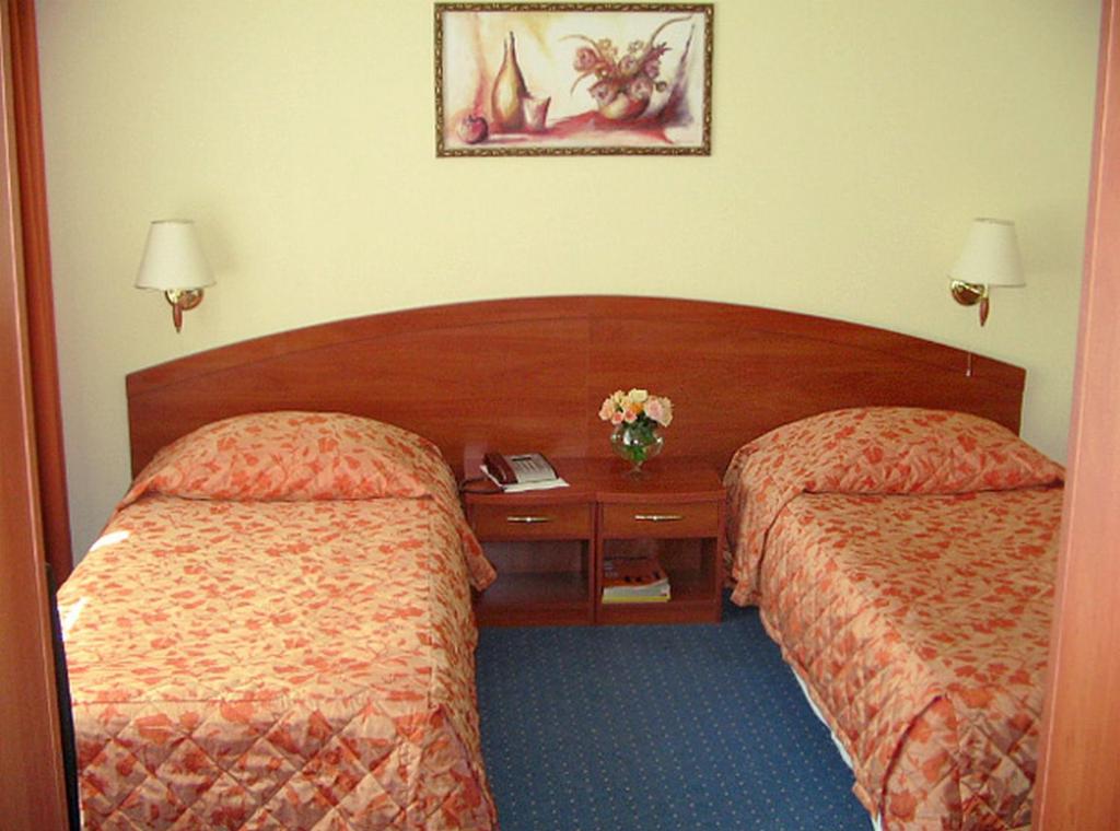 Двухместный (Большой двухместный номер с 1 кроватью) отеля Hotel Park, Иновроцлав