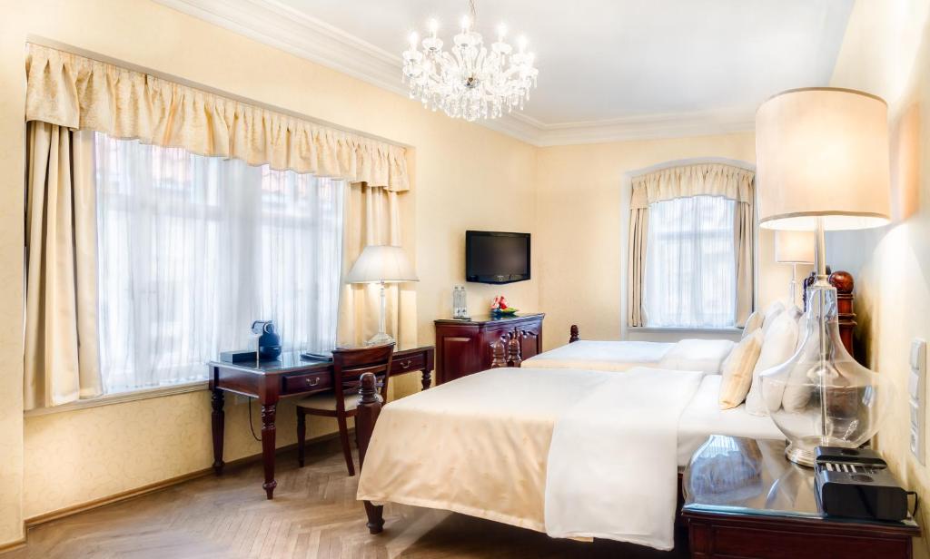 Двухместный (Двухместный номер Делюкс с 1 кроватью или 2 отдельными кроватями) отеля Savic Hotel, Прага