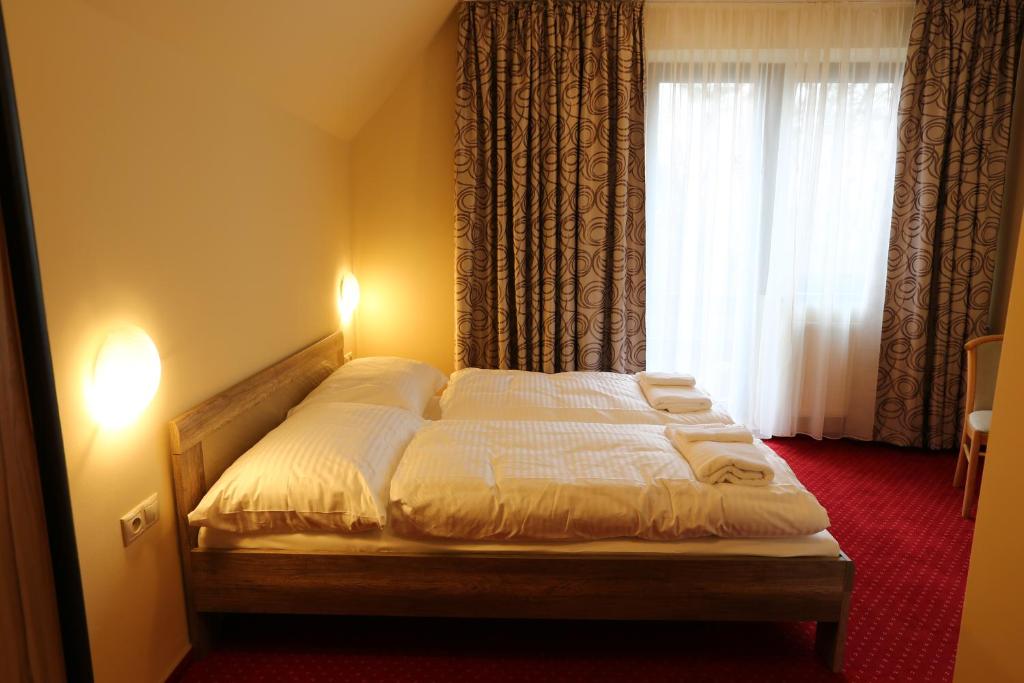 Двухместный (Двухместный номер с 1 кроватью, балконом и бесплатной парковкой) отеля Hotel Tatran, Зволен