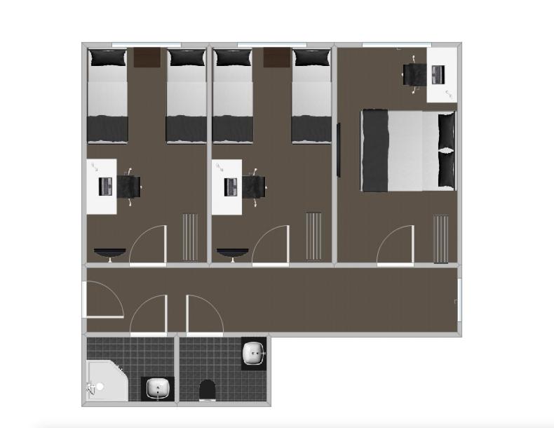 Двухместный (Двухместный номер с 2 отдельными кроватями) апартамента Uma Kuup Guest Apartments, Выру