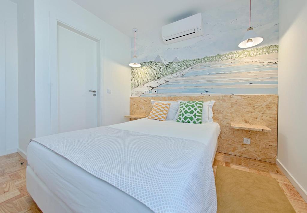 Двухместный (Стандартный двухместный номер с 1 кроватью) гостевого дома Cale do Oiro - Suites Residence, Авейру