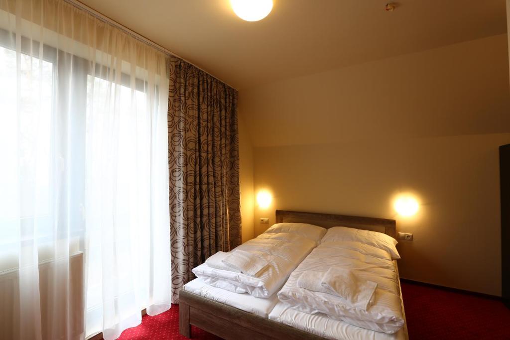Двухместный (Двухместный номер с 1 кроватью и видом на горы и бесплатной парковкой) отеля Hotel Tatran, Зволен