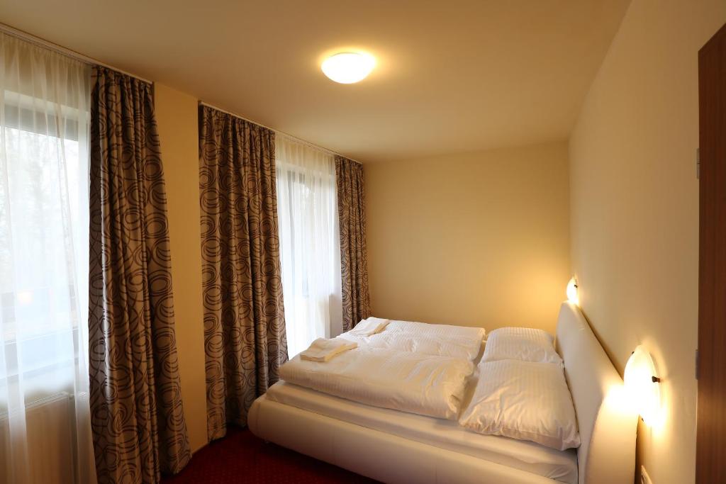 Двухместный (Двухместный номер Делюкс с 1 кроватью, видом на город и бесплатной парковкой) отеля Hotel Tatran, Зволен