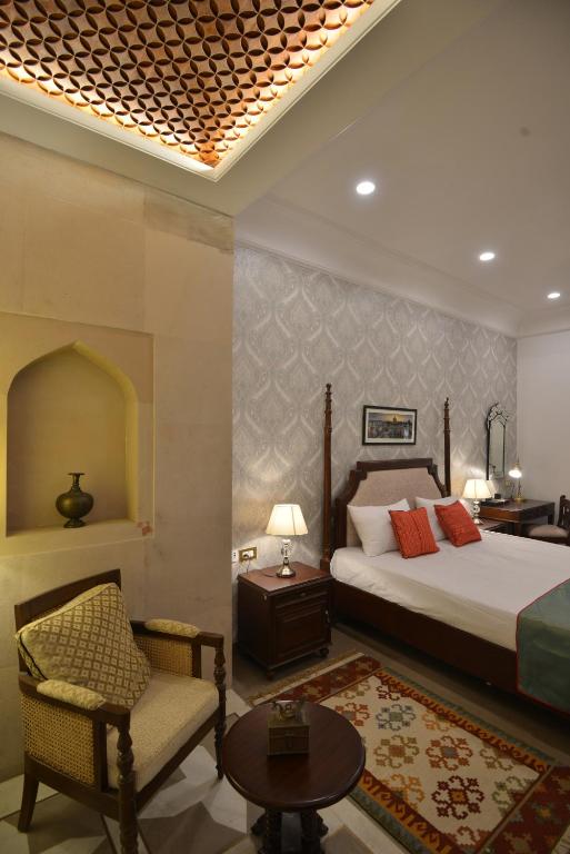 Двухместный (Номер Diwan-E-Khas), WelcomHeritage Haveli Dharampura