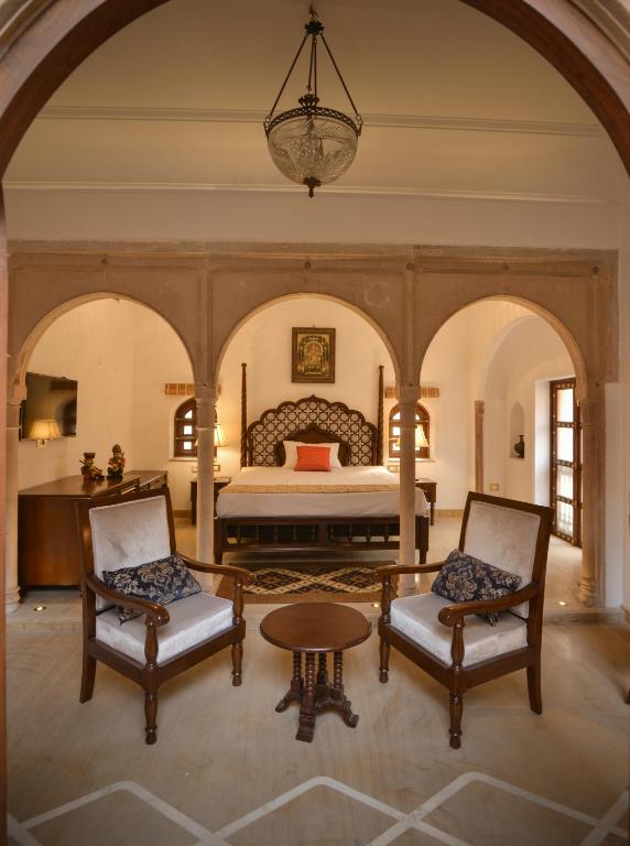 Двухместный (Номер Diwan-E-Khas), WelcomHeritage Haveli Dharampura