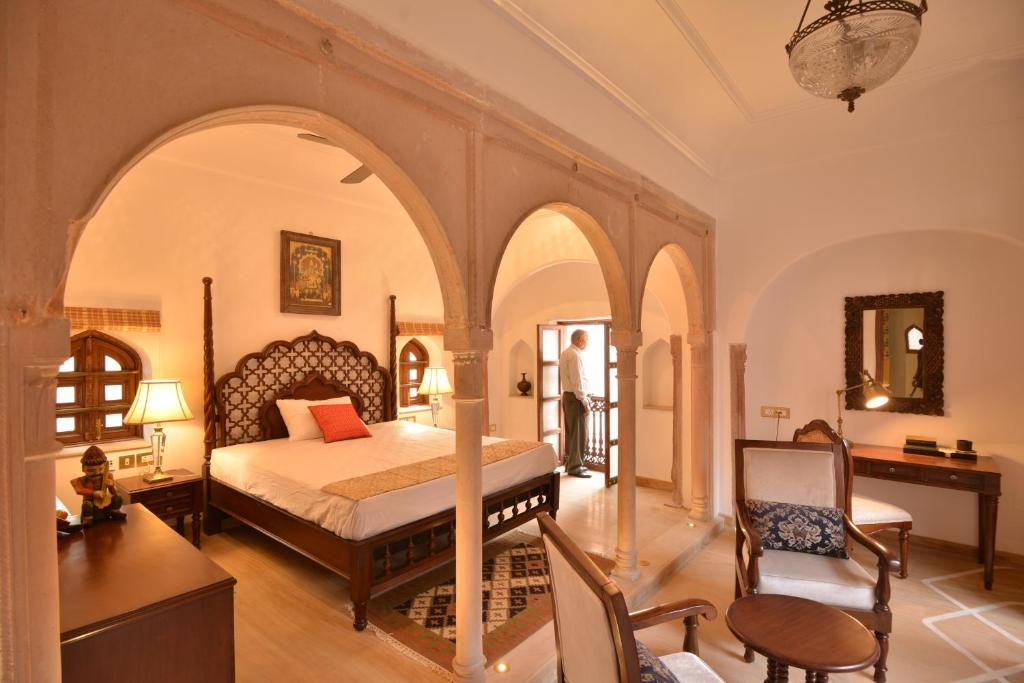 Двухместный (Номер Diwan-E-Khas), WelcomHeritage Haveli Dharampura