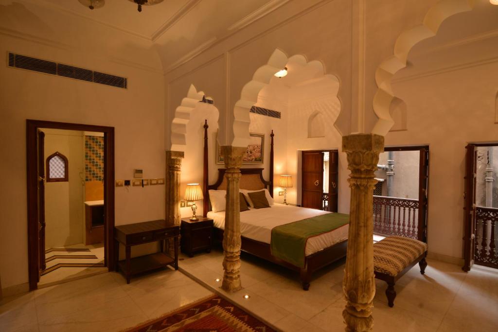 Двухместный (Номер Diwan-E-Khas), WelcomHeritage Haveli Dharampura