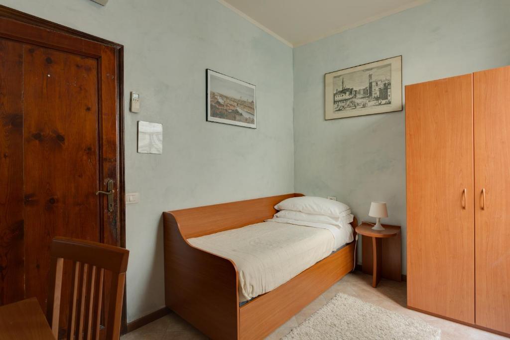 Одноместный (Одноместный номер с общей ванной комнатой) гостевого дома Casa Billi, Флоренция