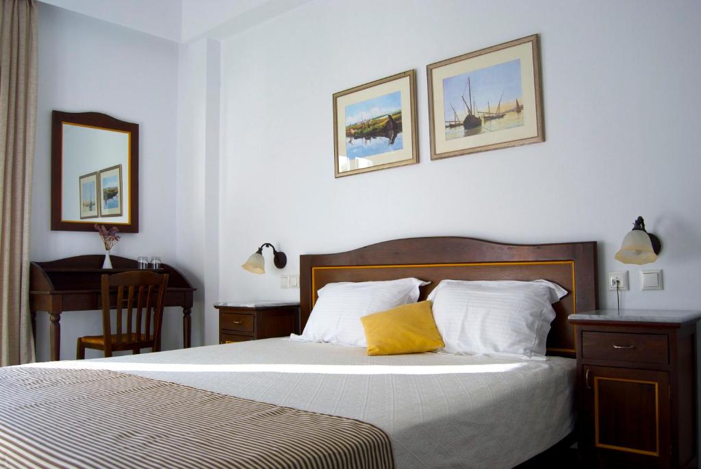 Двухместный (Двухместный номер с 1 кроватью с видом на море) отеля Erofili Beach Hotel, Арменистис