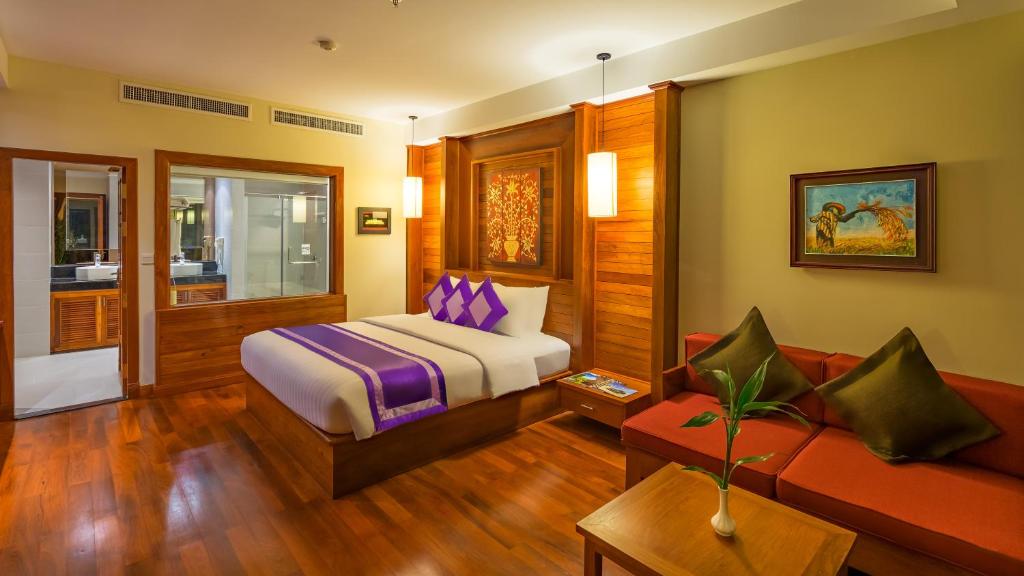 Сьюит (Полулюксы — Трансфер от/до аэропорта) курортного отеля Angkor Miracle Resort & Spa, Сием Рип