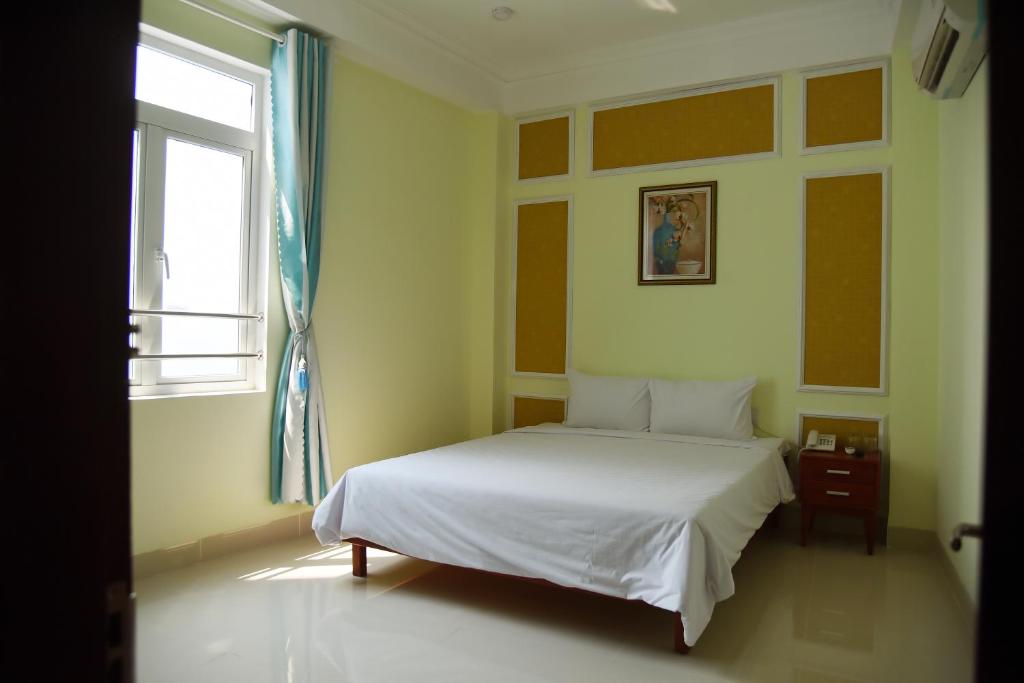 Двухместный (Двухместный номер с 1 кроватью с видом на море) отеля Ly Ky Hotel, Куинён