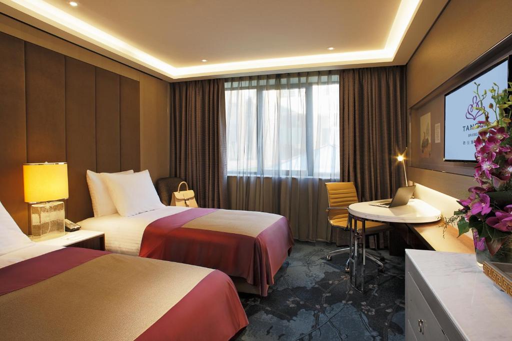 Двухместный (Fáng 25 - Двухместный номер с 2 отдельными кроватями) отеля Tangla Hotel Brussels, Брюссель