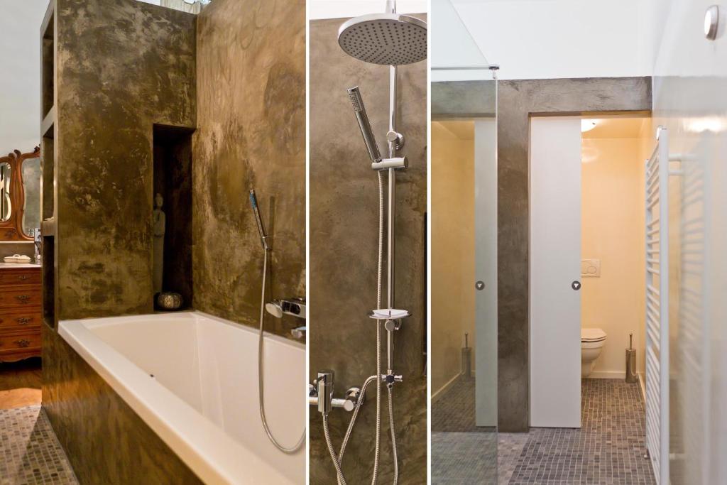 Двухместный (Стандартный двухместный номер с 1 кроватью и ванной) отеля B&B Villa Bayard, Тонгерен