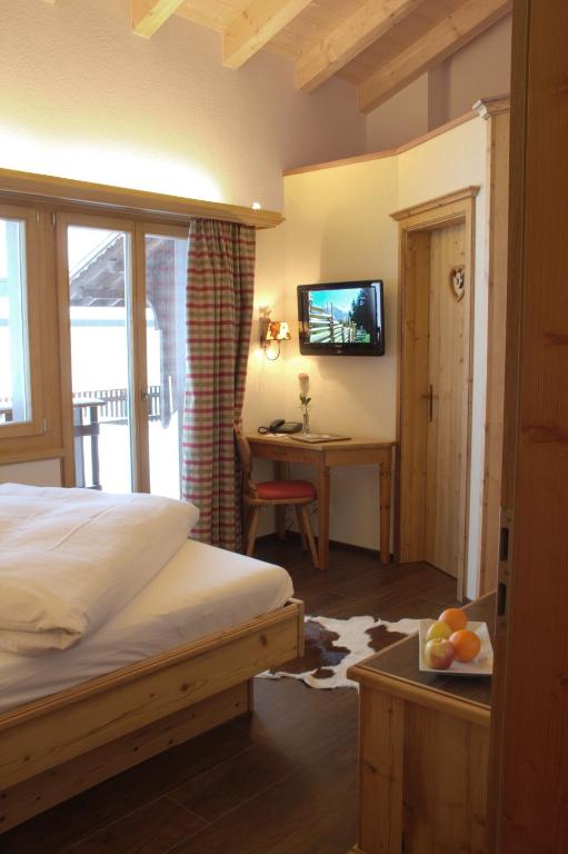 Одноместный (Single with Mountain View) отеля Hotel Caprice - Grindelwald, Гриндельвальд