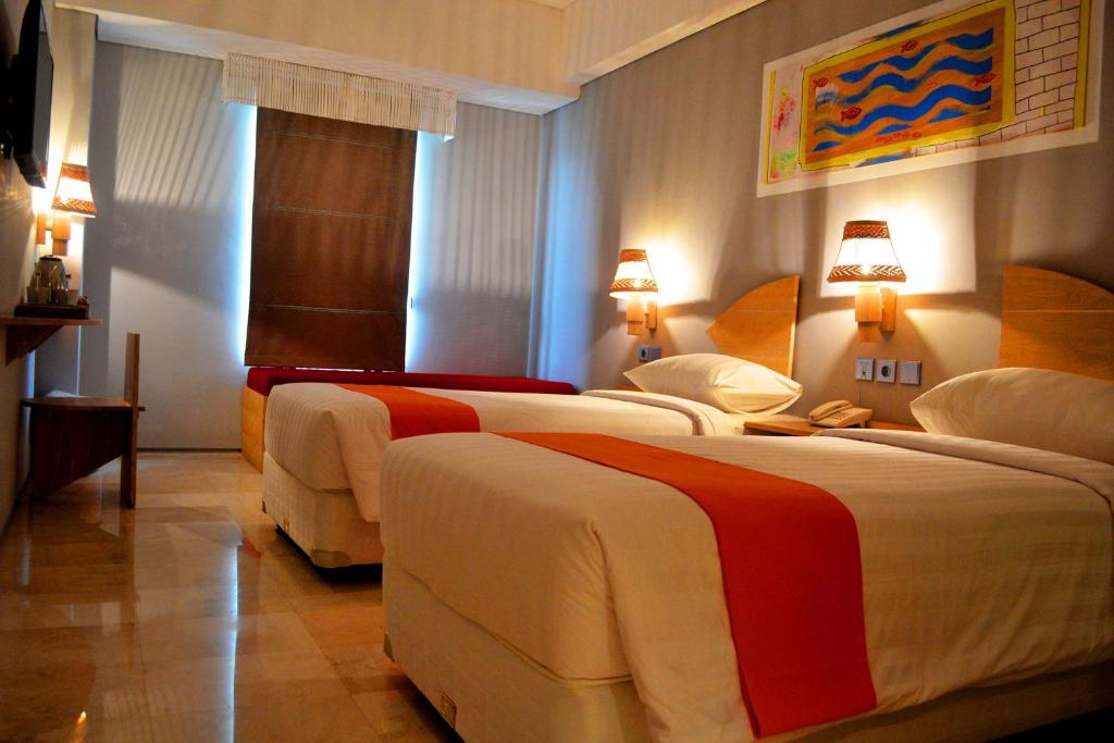 Двухместный (Специальное предложение - Улучшенный двухместный номер с 1 кроватью или 2 отдельными кроватями) отеля Koa D Surfer Hotel, Чангу