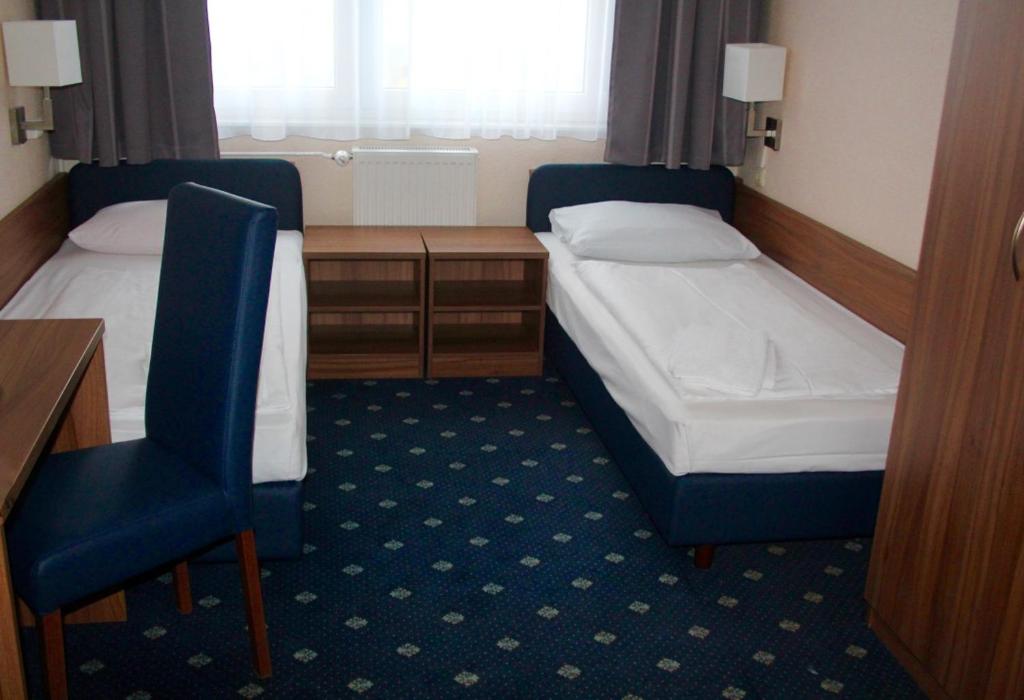 Двухместный (Двухместный номер с 1 кроватью и общей ванной комнатой) гостевого дома Hotel an der Bille, Гамбург