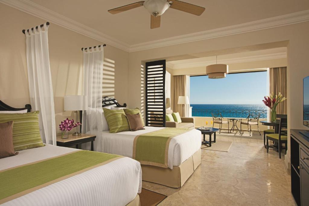 Двухместный (Полулюкс с видом на океан) курортного отеля Dreams Los Cabos Suites Golf Resort & Spa, Кабо-Сан-Лукас