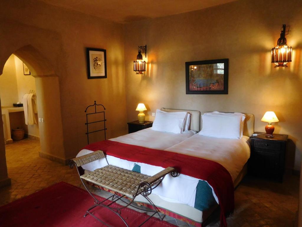 Двухместный (Двухместный номер с 1 кроватью или 2 отдельными кроватями) отеля Palais Oumensour, Тарудант