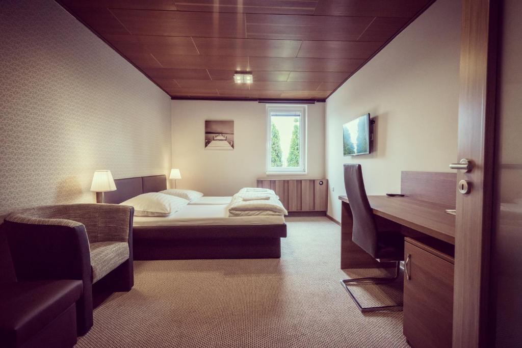 Двухместный (Двухместный номер с 1 кроватью или 2 отдельными кроватями) гостевого дома U DOUBKŮ, Бржецлав