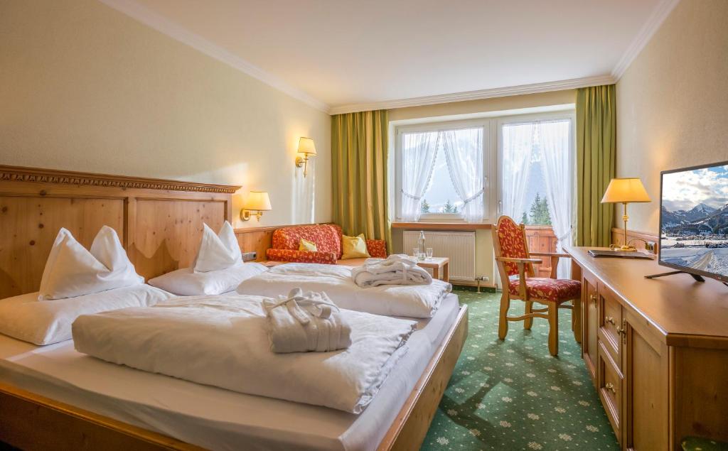 Двухместный (Двухместный номер с 1 кроватью) отеля Naturhotel Alpenblick, Визинг