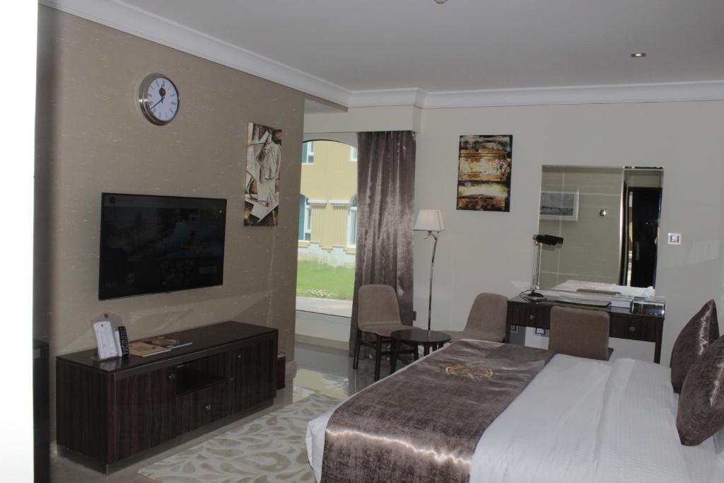 Двухместный (Двухместный номер Делюкс с 1 кроватью) курортного отеля Al Sultan Beach Resort, Аль-Хор