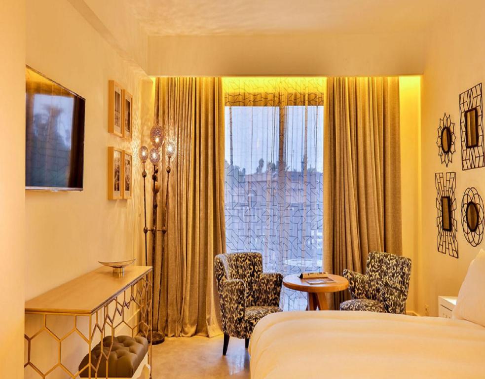 Двухместный (Стандартный двухместный номер с 1 кроватью или 2 отдельными кроватями) отеля 2Ciels Boutique Hôtel, Марракеш
