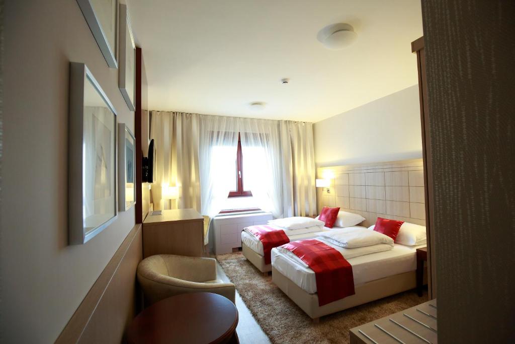 Двухместный (Двухместный номер с 2 отдельными кроватями) отеля Hotel Raca, Загреб