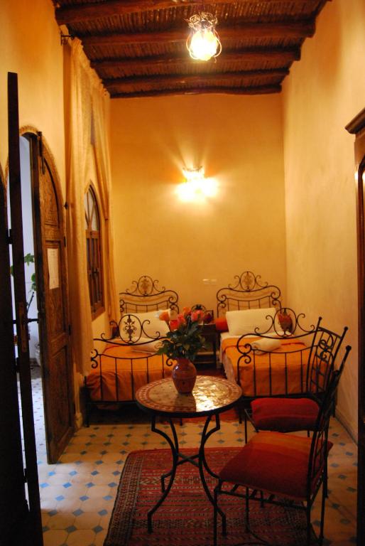 Двухместный (Двухместный номер «Фатма» с 1 кроватью или 2 отдельными кроватями) отеля Caverne d'Ali Baba, Эс-Сувейра