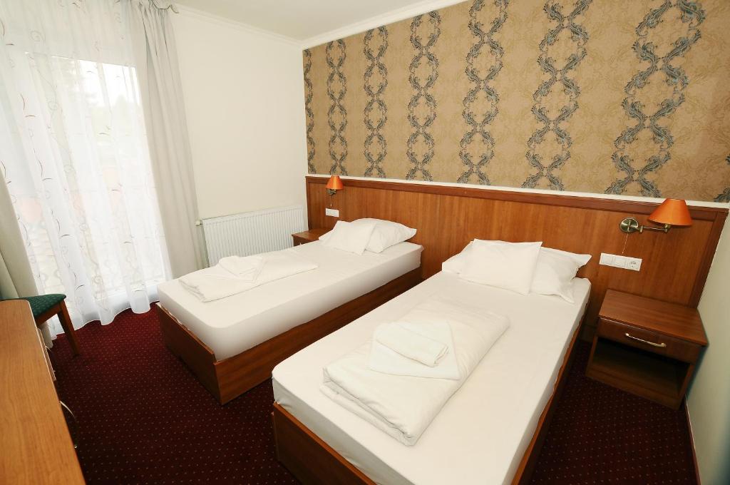 Двухместный (Двухместный номер с 2 отдельными кроватями) отеля Hotel Barbakán, Печ