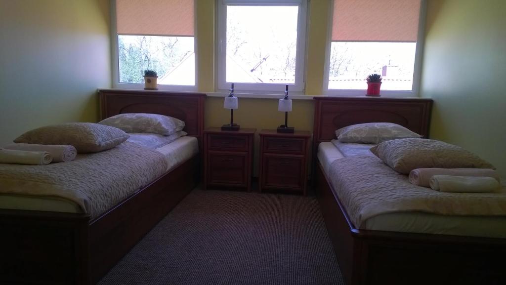 Двухместный (Стандартный двухместный номер с 1 кроватью или 2 отдельными кроватями) гостевого дома Gerugne, Молетай
