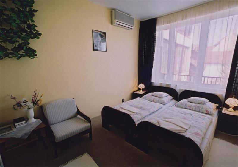 Двухместный (Стандартный двухместный номер с 1 кроватью или 2 отдельными кроватями) отеля Hotel Uno, Кечкемет