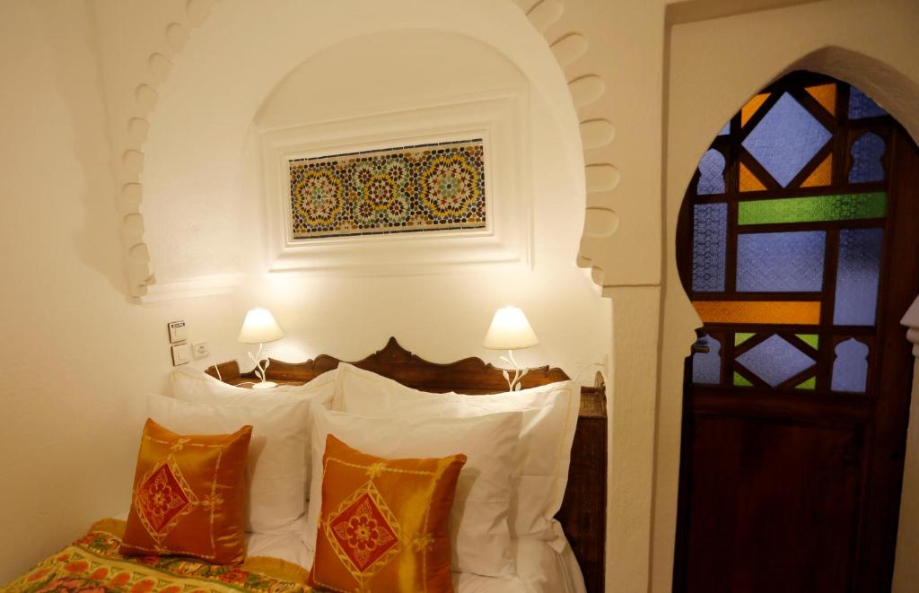 Двухместный (Бюджетный двухместный номер с 1 кроватью или 2 отдельными кроватями) гостевого дома Riad Cherifa, Шефшауэн