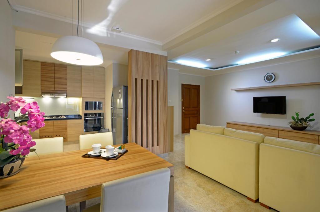 Апартаменты (Великолепный люкс с 2 спальнями), Midtown Residence Simatupang Jakarta