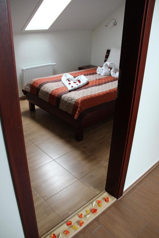 Двухместный (Двухместный номер с 1 кроватью и собственной ванной комнатой) курортного отеля Gargždų pramogos, Гаргждай