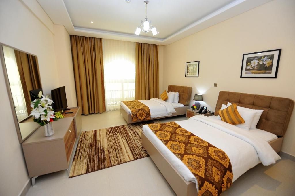 Студио (Классический номер-студио Твин) апарт-отеля Al Mansour Park Inn Hotel&Apartment, Доха
