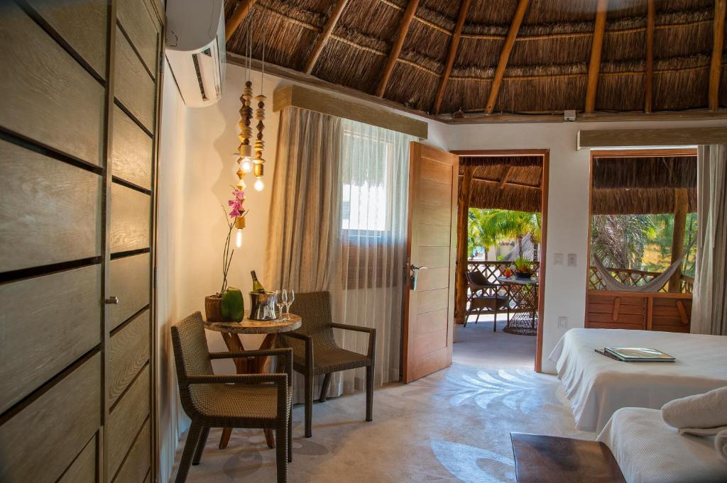 Двухместный (Двухместный номер с 1 кроватью - Treehouse Palapa), Mahekal Beach Resort