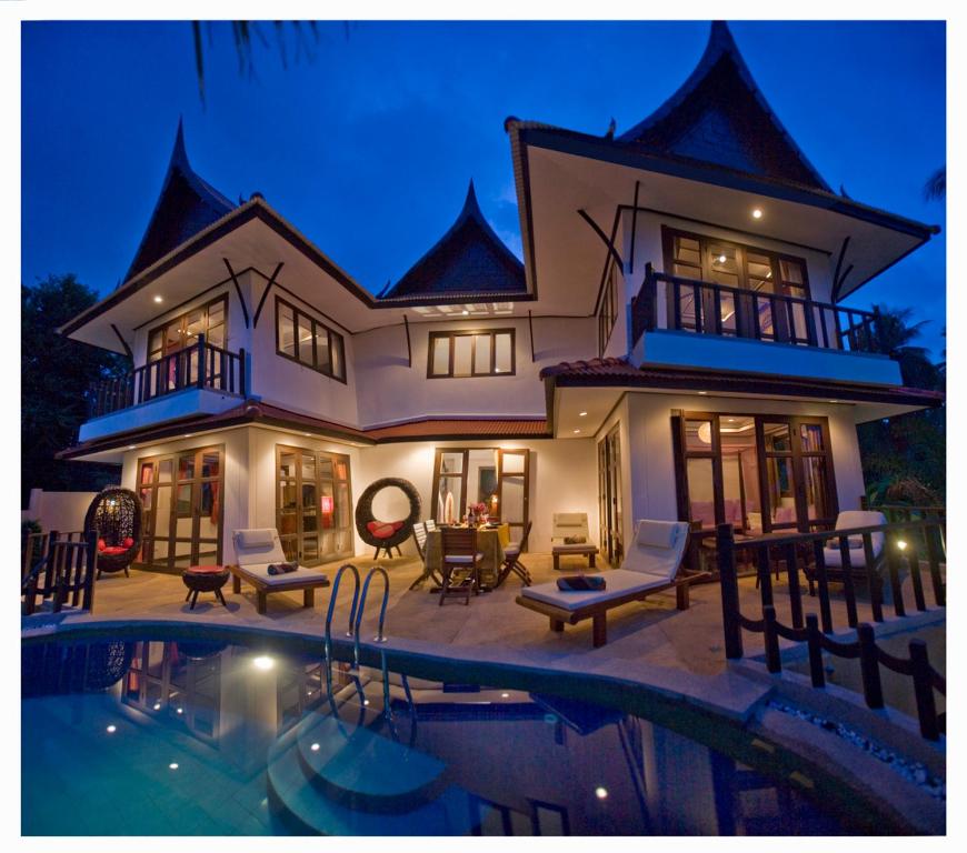 Вилла (Вилла с 2 спальнями и собственным бассейном (для 4 взрослых)) курортного отеля Paradise Island Estate, Самуи