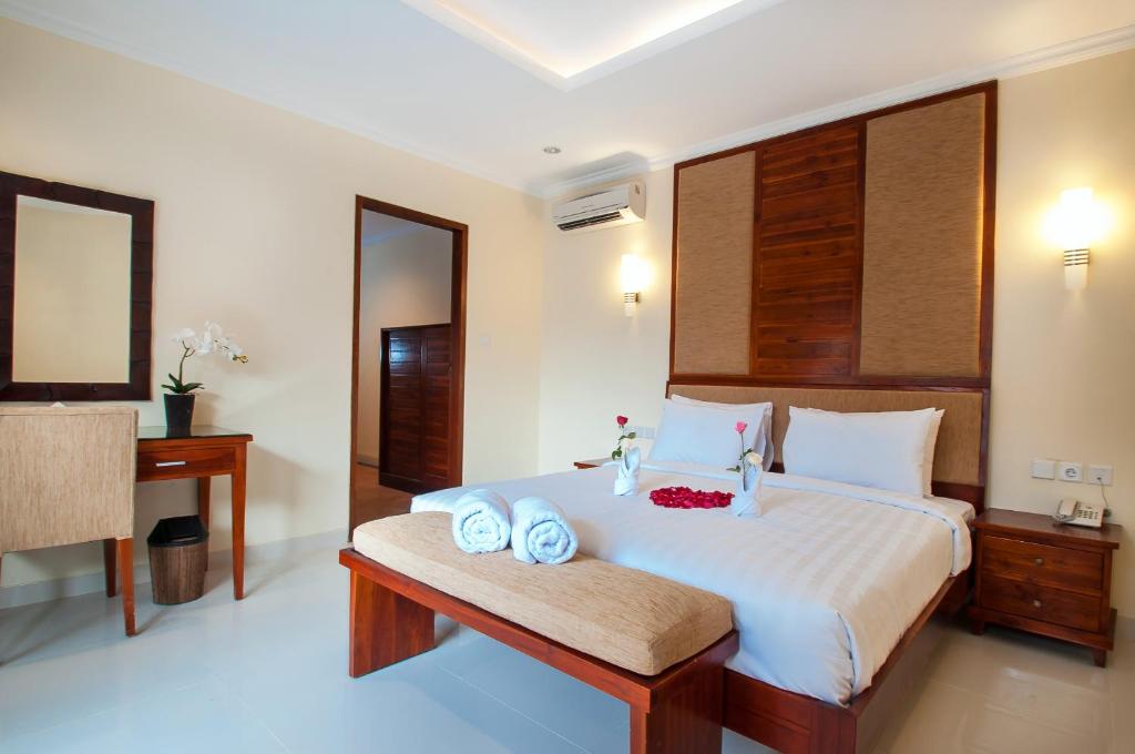 Вилла (Специальное предложение - Вилла с 1 спальней и собственным бассейном (пакет услуг для новобрачных)) виллы De' Bharata Bali Villas, Семиньяк