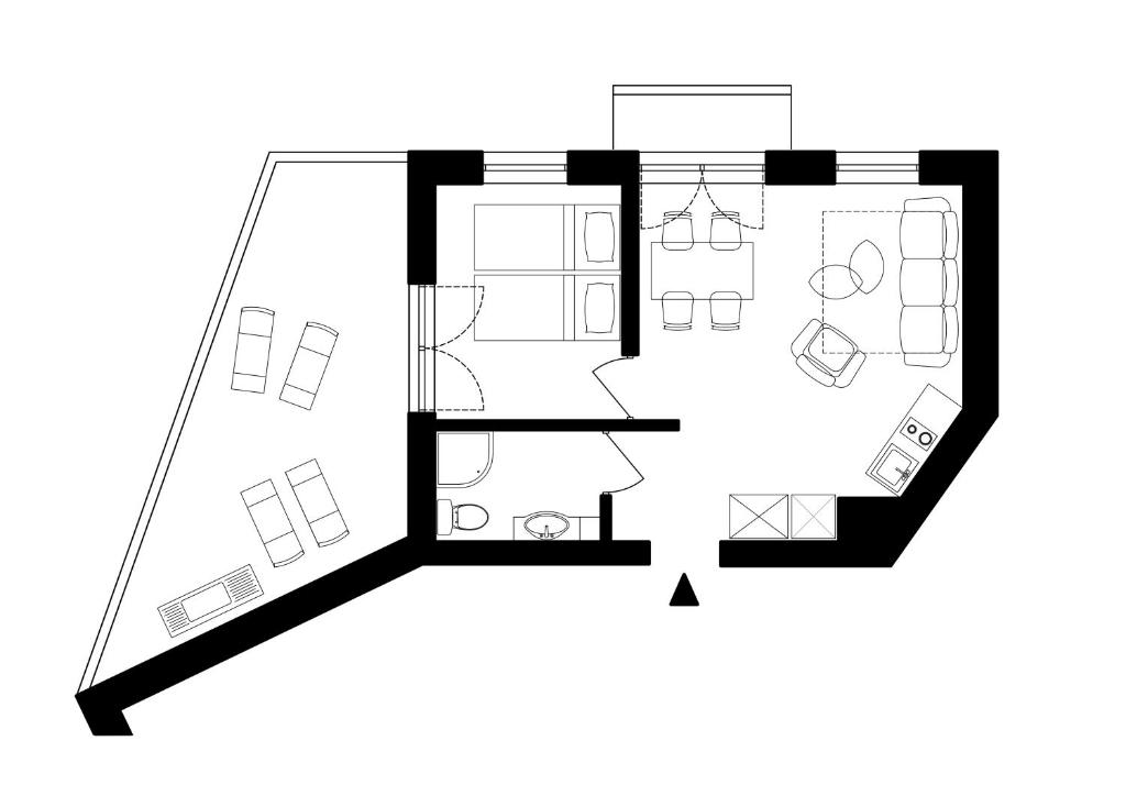 Апартаменты (Апартаменты (для 4 взрослых)), Apartamenty Smrekowa Tatry 1 Zakopane