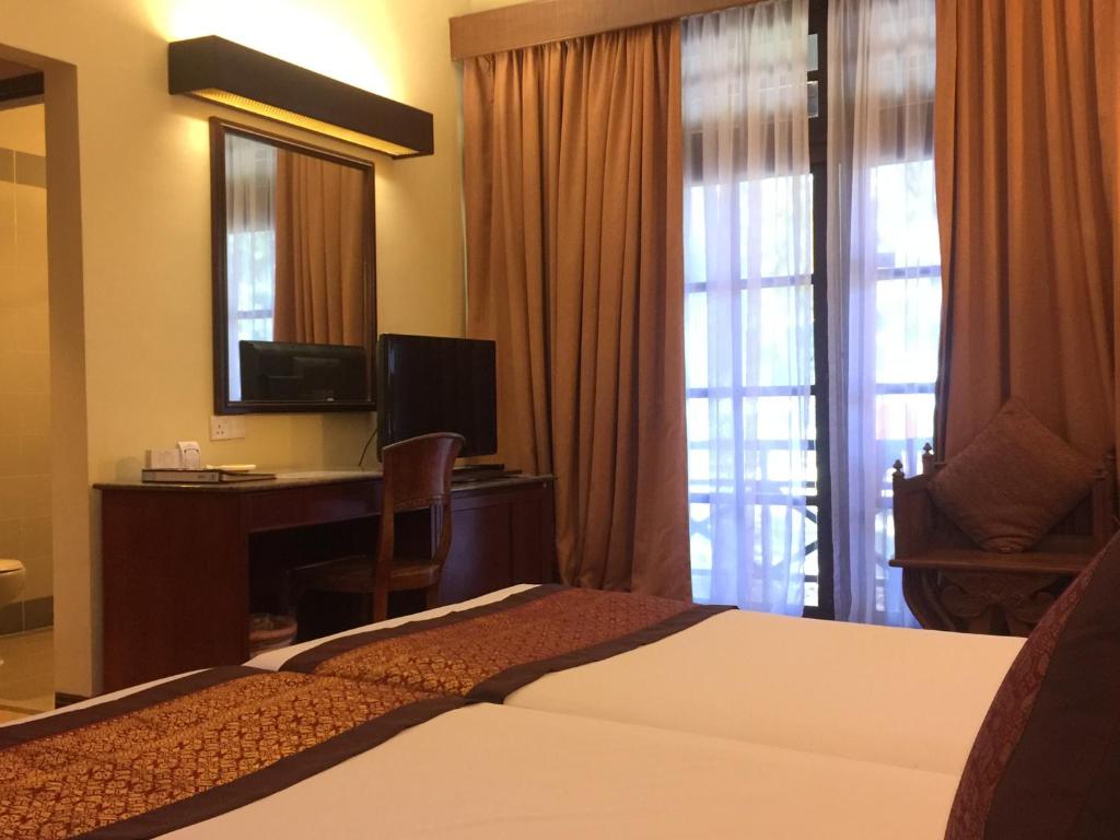 Двухместный (Двухместный номер Делюкс с 2 отдельными кроватями) курортного отеля Federal Villa Beach Resort, Лангкави
