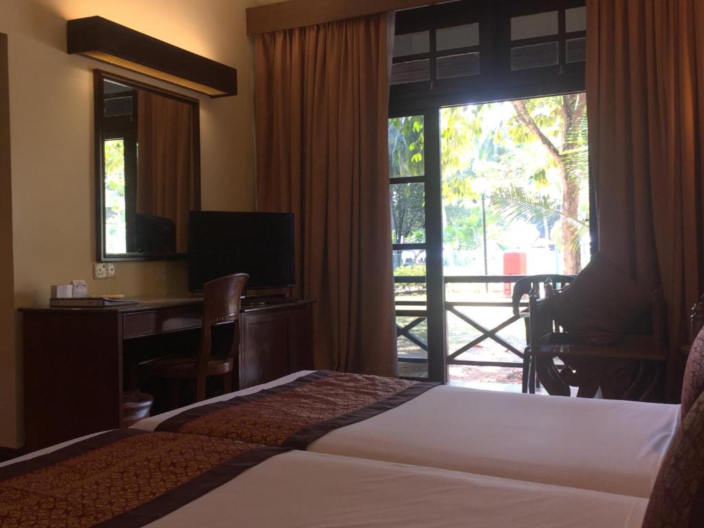 Двухместный (Стандартный двухместный номер с 2 отдельными кроватями) курортного отеля Federal Villa Beach Resort, Лангкави