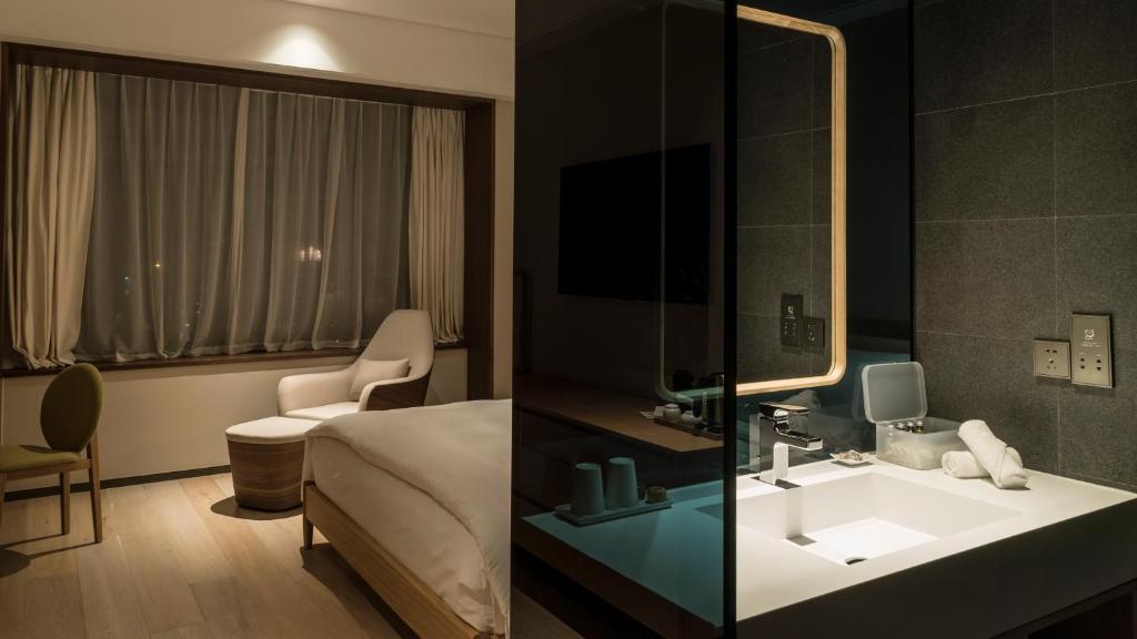 Двухместный (Двухместный номер с 2 отдельными кроватями), The Nook Hotel Hangzhou