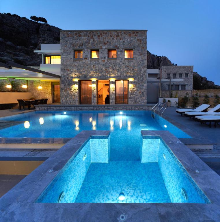 Вилла (Вилла с 3 спальнями) виллы Blue Dream Luxury Villas, Пефки Родос