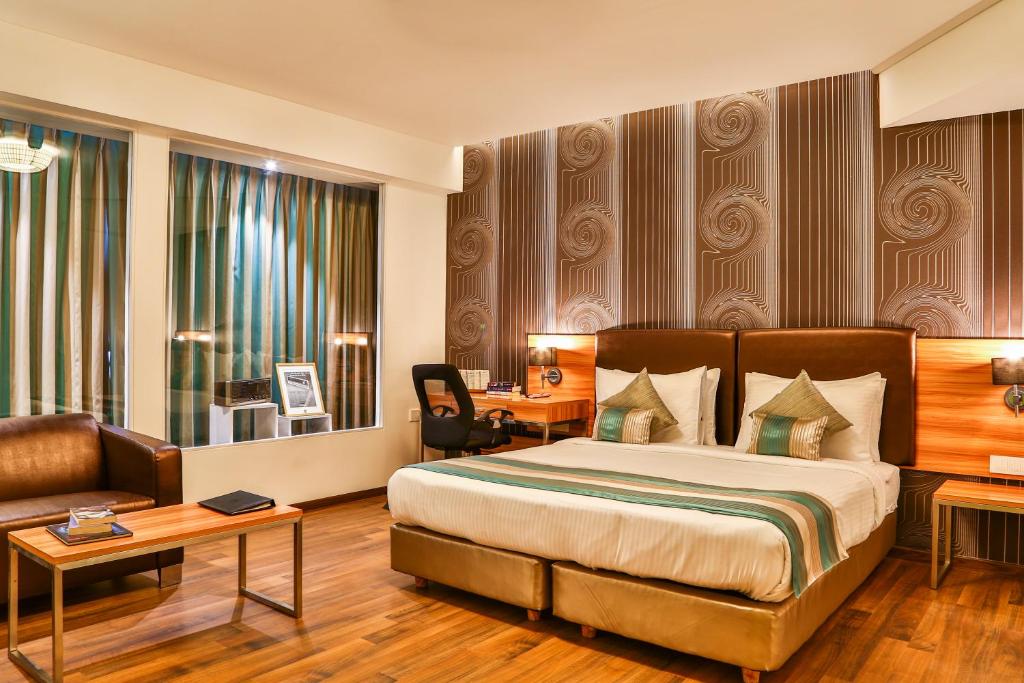 Двухместный (Клубный двухместный номер с 1 кроватью) отеля T24 Residency, Мумбай