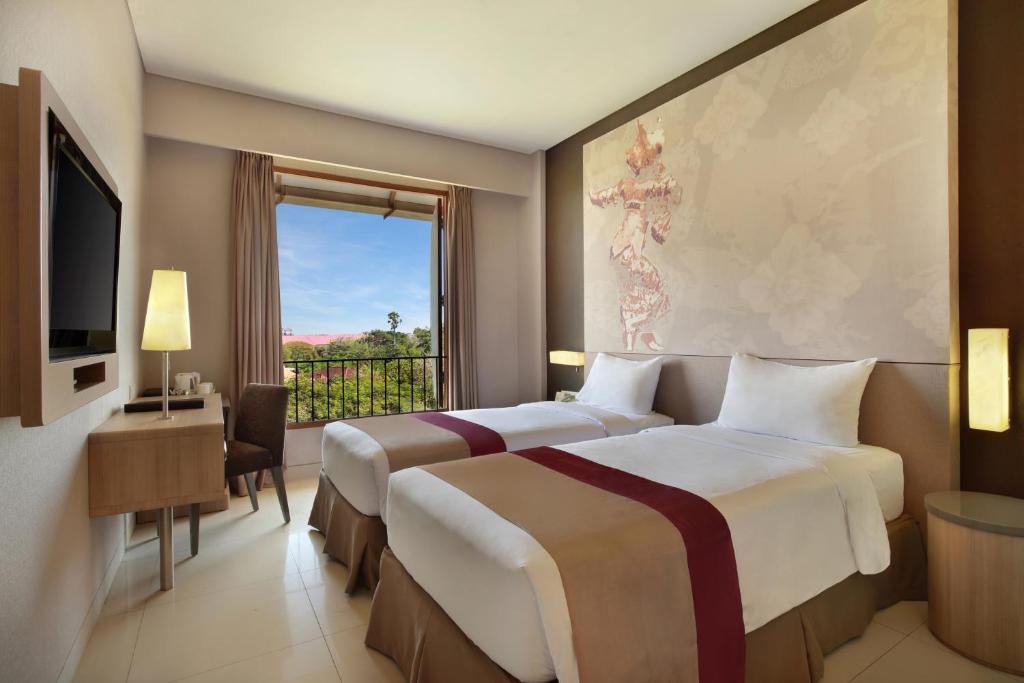 Двухместный (Улучшенный двухместный номер с 2 отдельными кроватями) отеля Mercure Bali Nusa Dua, Нуса Дуа
