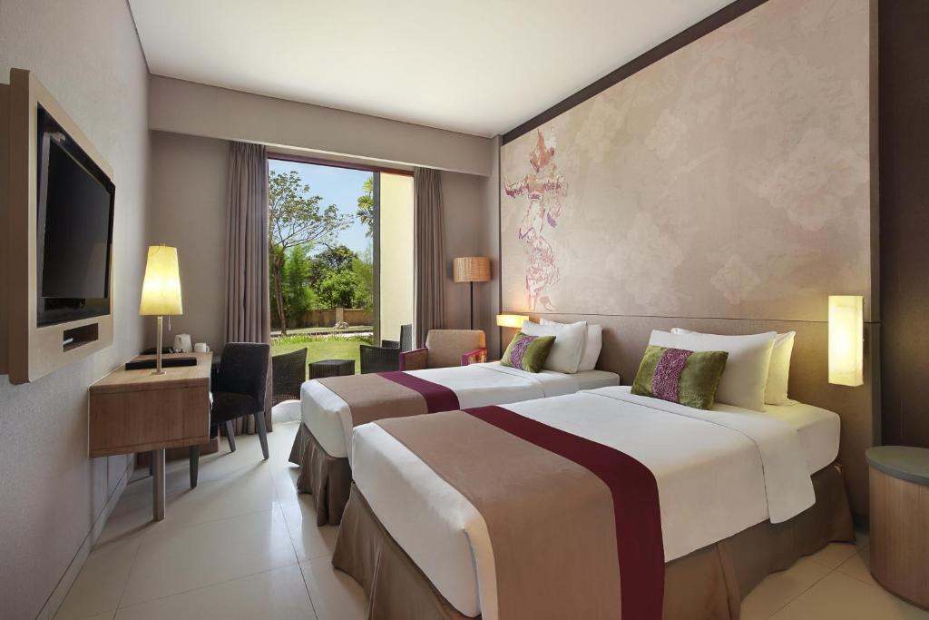 Двухместный (Двухместный номер Делюкс с 2 отдельными кроватями) отеля Mercure Bali Nusa Dua, Нуса Дуа