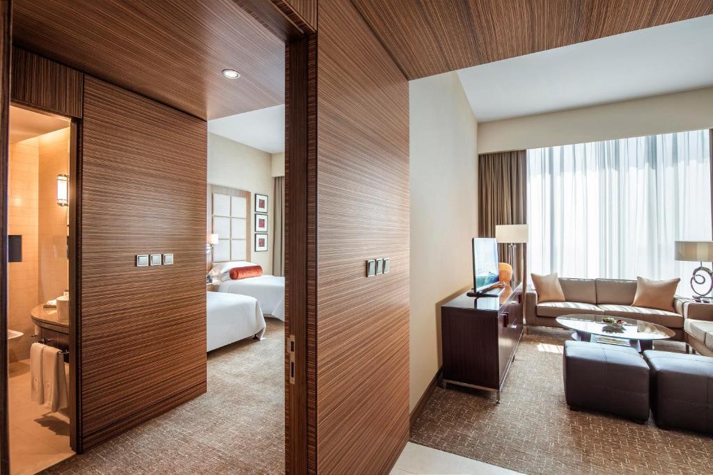 Апартаменты (Апартаменты с 2 спальнями и видом на море), City Centre Rotana Doha