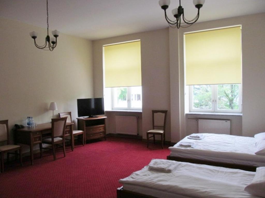 Двухместный (Двухместный номер с 2 отдельными кроватями) отеля Hotel Łazienkowski, Варшава