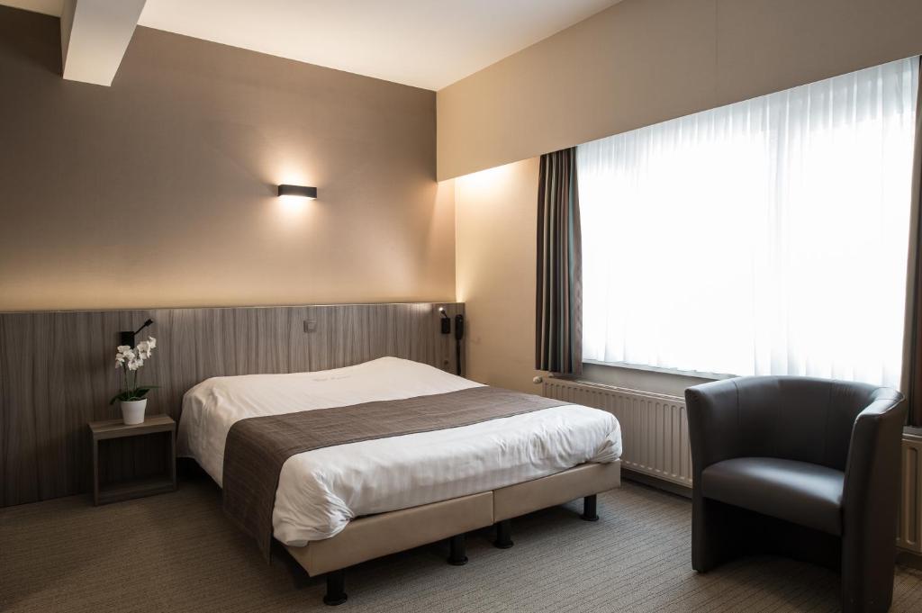 Двухместный (Двухместный номер «Комфорт» с 1 кроватью или 2 отдельными кроватями) отеля Hotel Princess, Остенде